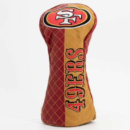 Team Golf San Francisco 49ers DR/FW Quilted Headcovers - Team Golf USA