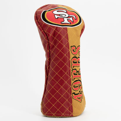 Team Golf San Francisco 49ers DR/FW Quilted Headcovers - Team Golf USA