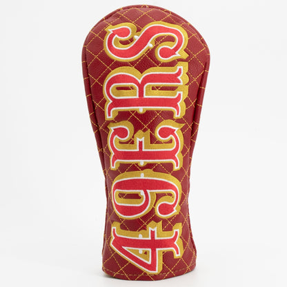 Team Golf San Francisco 49ers DR/FW Quilted Headcovers - Team Golf USA