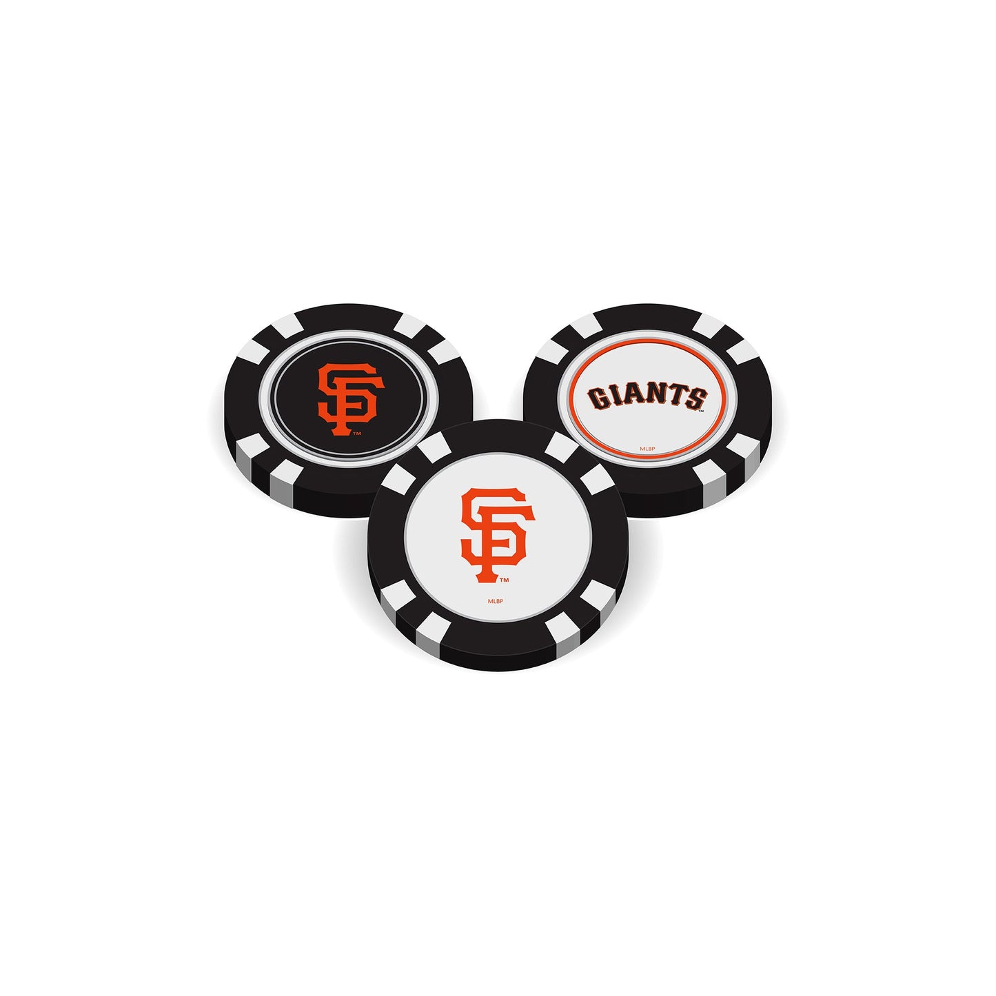Team Golf San Francisco Giants Ball Markers - Golf Chip Marker - 