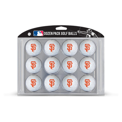 Team Golf San Francisco Giants Golf Balls - 12 Pack - White
