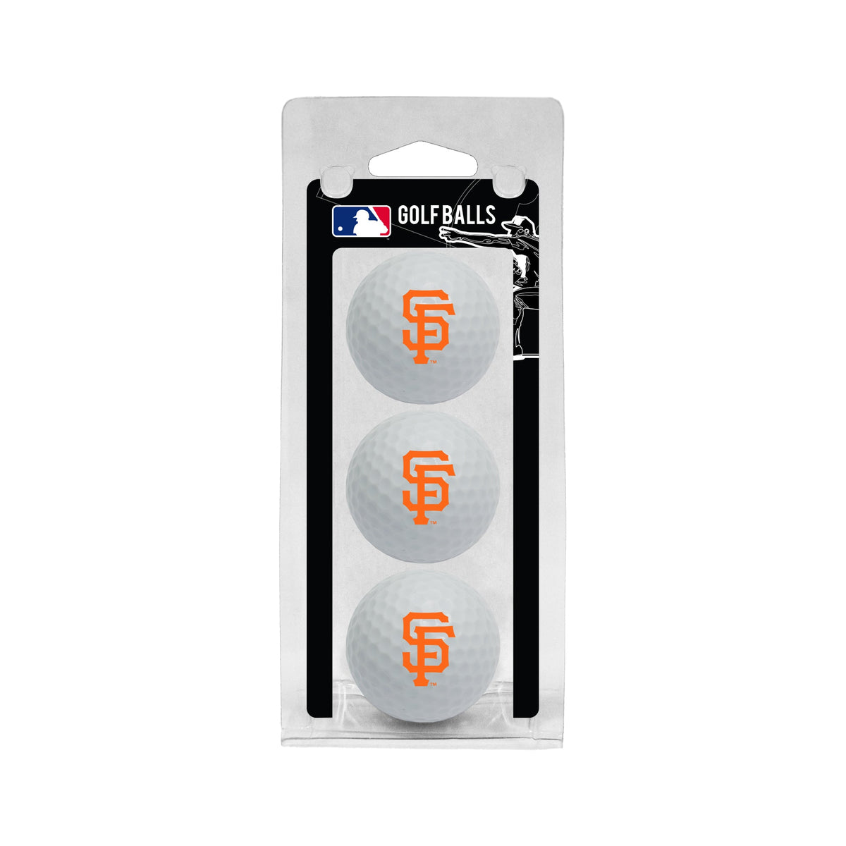 Team Golf San Francisco Giants Golf Balls - 3 Pack - White