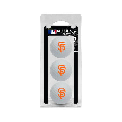 Team Golf San Francisco Giants Golf Balls - 3 Pack - White