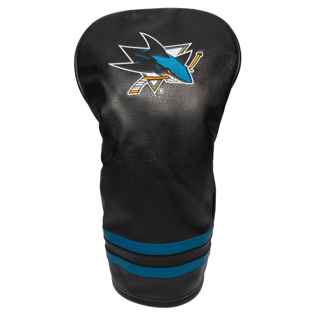 Team Golf San Jose Sharks DR/FW Headcovers - Vintage Driver HC - Embroidered