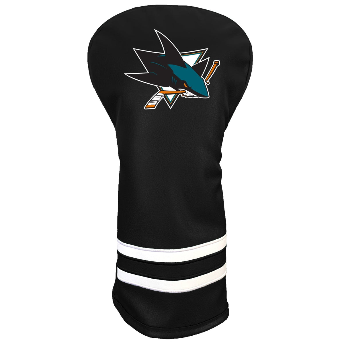 Team Golf San Jose Sharks DR/FW Headcovers - Vintage Driver HC - Printed Color