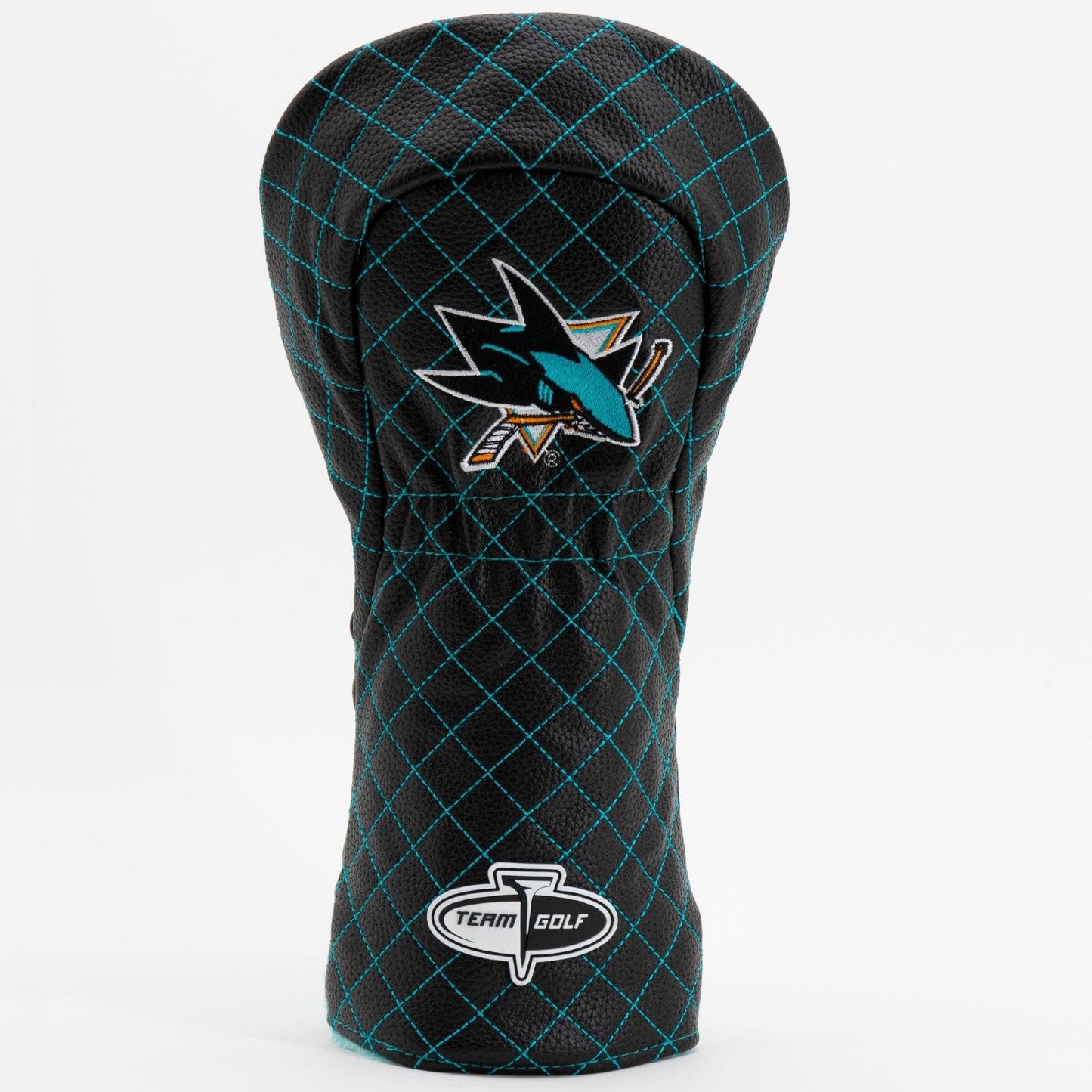 Team Golf San Jose Sharks DR/FW Quilted Headcovers - Team Golf USA