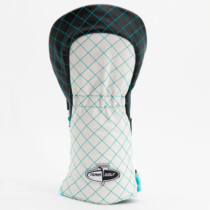 Team Golf San Jose Sharks DR/FW Quilted Headcovers - Team Golf USA