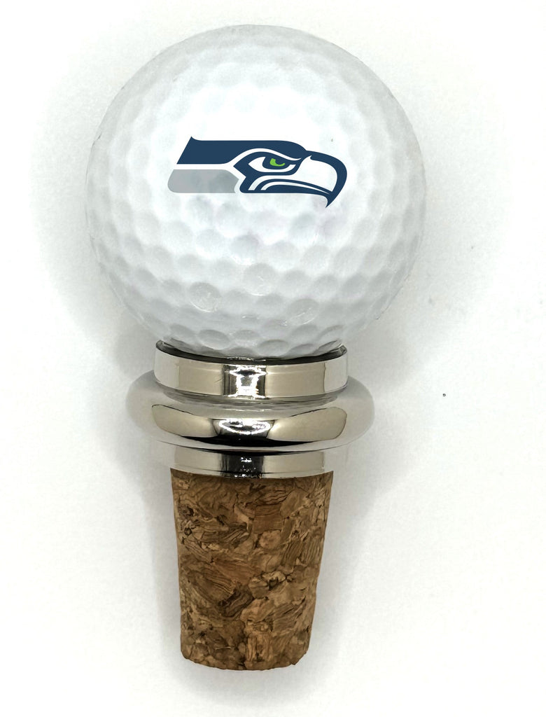 Team Golf SEA Seahawks Cork Wine Stopper - 