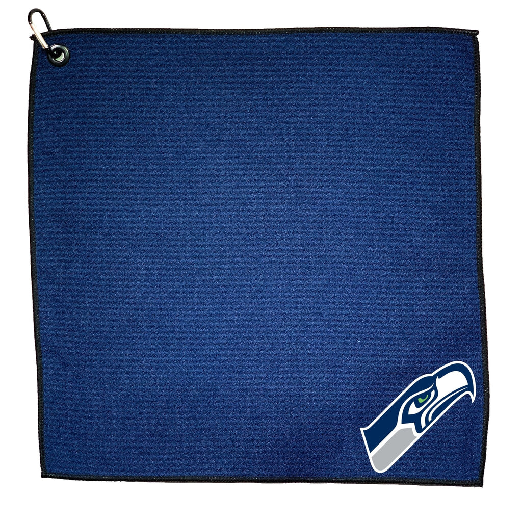 Team Golf SEA Seahawks Golf Towels - Microfiber 15X15 Color - 