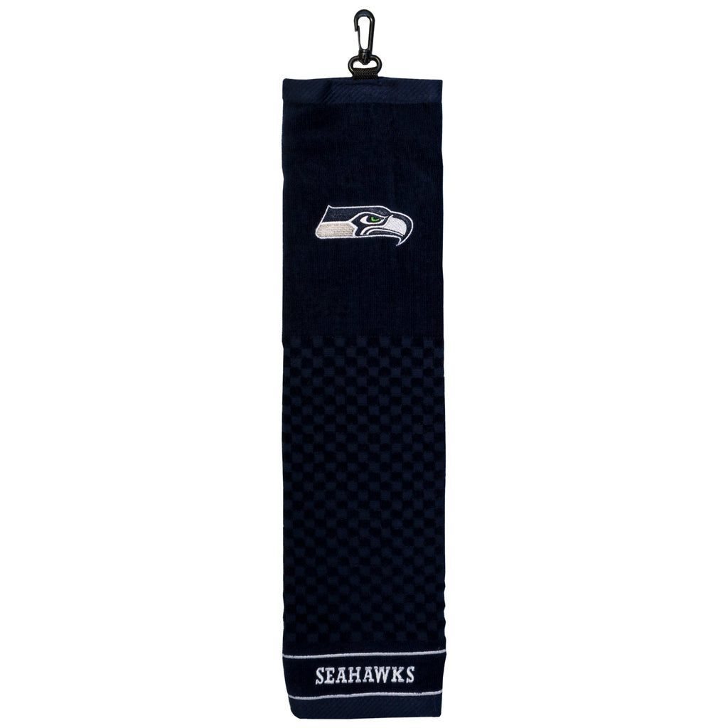 Team Golf SEA Seahawks Golf Towels - Tri - Fold 16x22 - 
