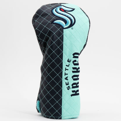 Team Golf Seattle Kraken DR/FW Quilted Headcovers - Team Golf USA