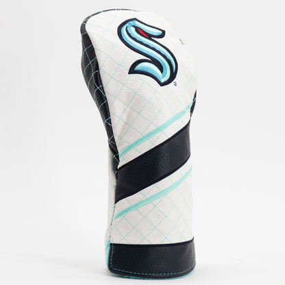 Team Golf Seattle Kraken DR/FW Quilted Headcovers - Team Golf USA