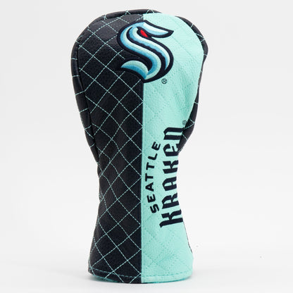 Team Golf Seattle Kraken DR/FW Quilted Headcovers - Team Golf USA