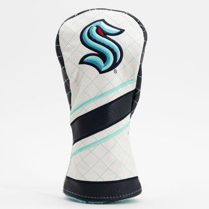Team Golf Seattle Kraken DR/FW Quilted Headcovers - Team Golf USA