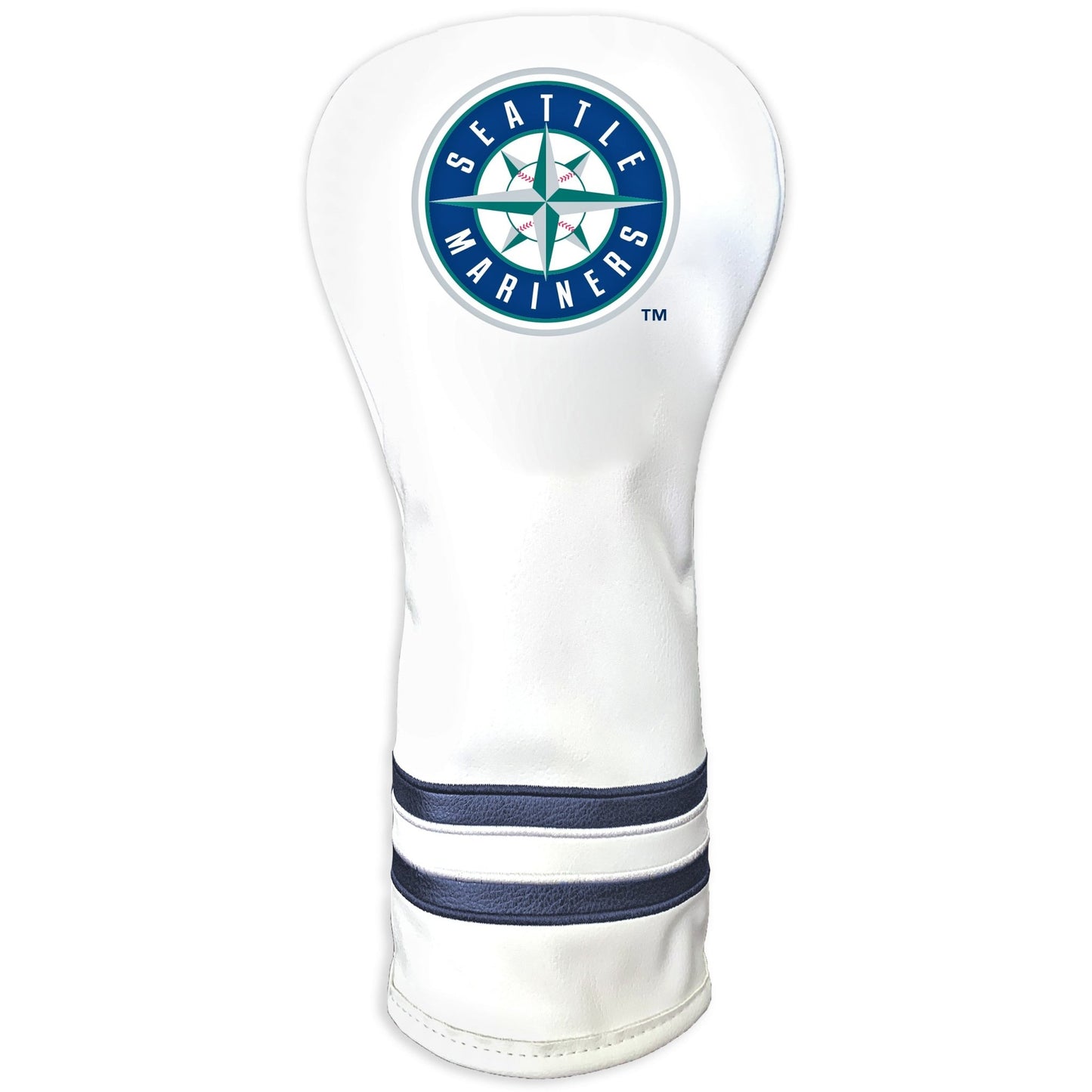 Team Golf Seattle Mariners DR/FW Headcovers - Fairway HC - Printed White