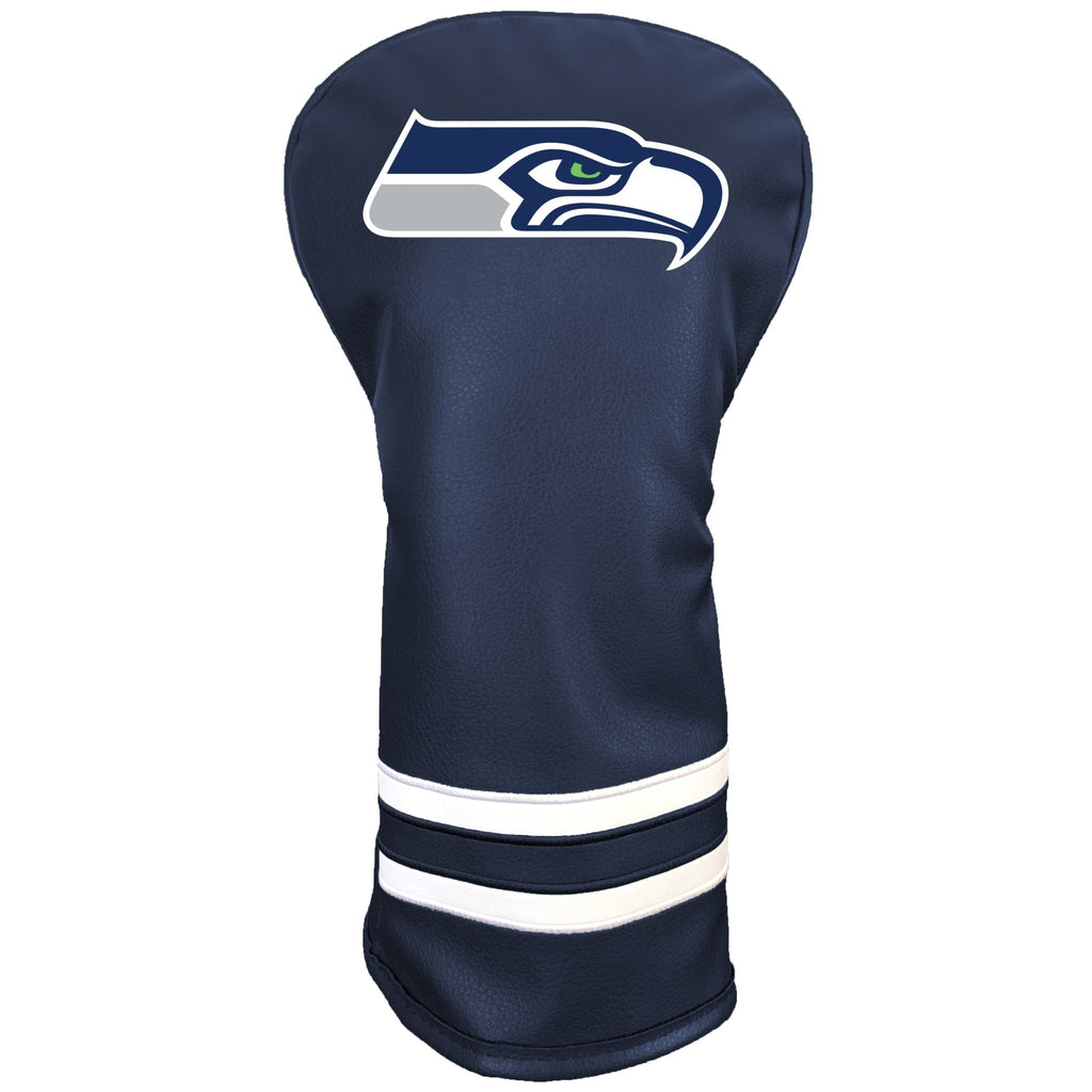 Team Golf Seattle Seahawks DR/FW Headcovers - Vintage Driver HC - Printed Color