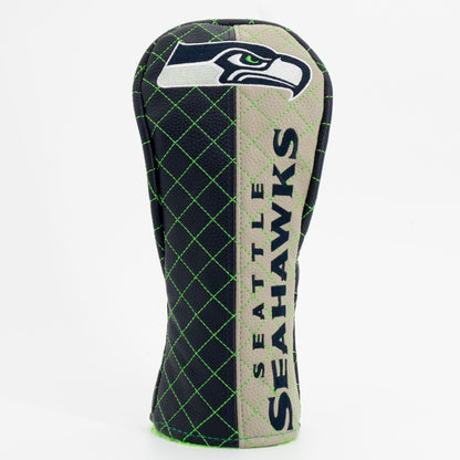 Team Golf Seattle Seahawks DR/FW Quilted Headcovers - Team Golf USA