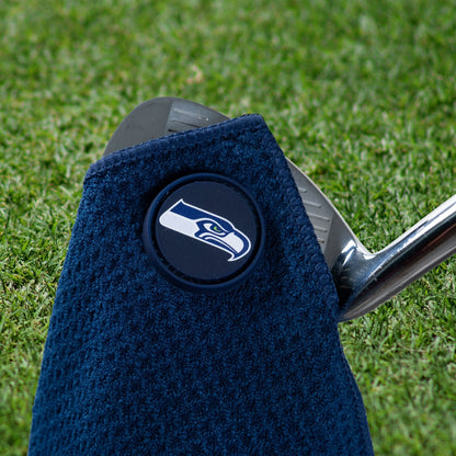 Team Golf Seattle Seahawks Magnetic Golf Towel - Team Golf USA