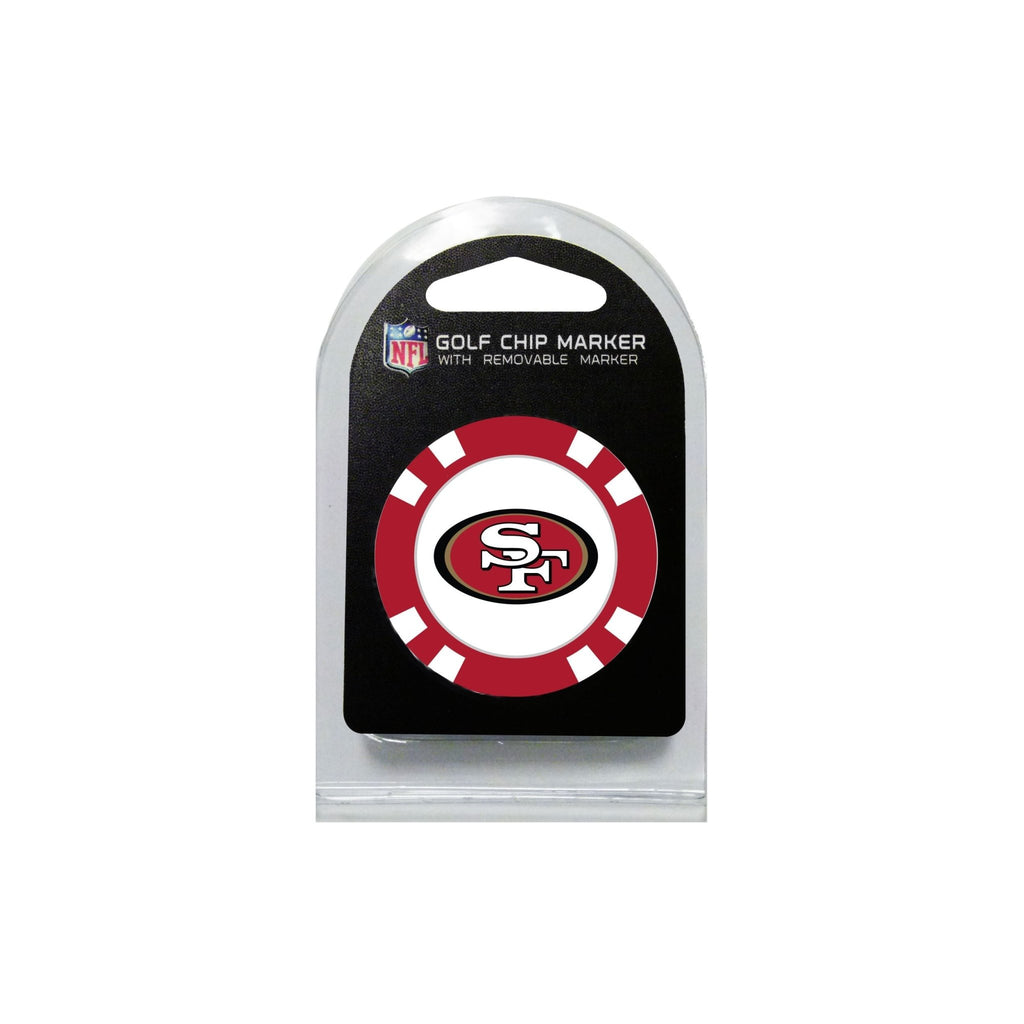 Team Golf SF 49ers Ball Markers - Collectable Chip - 