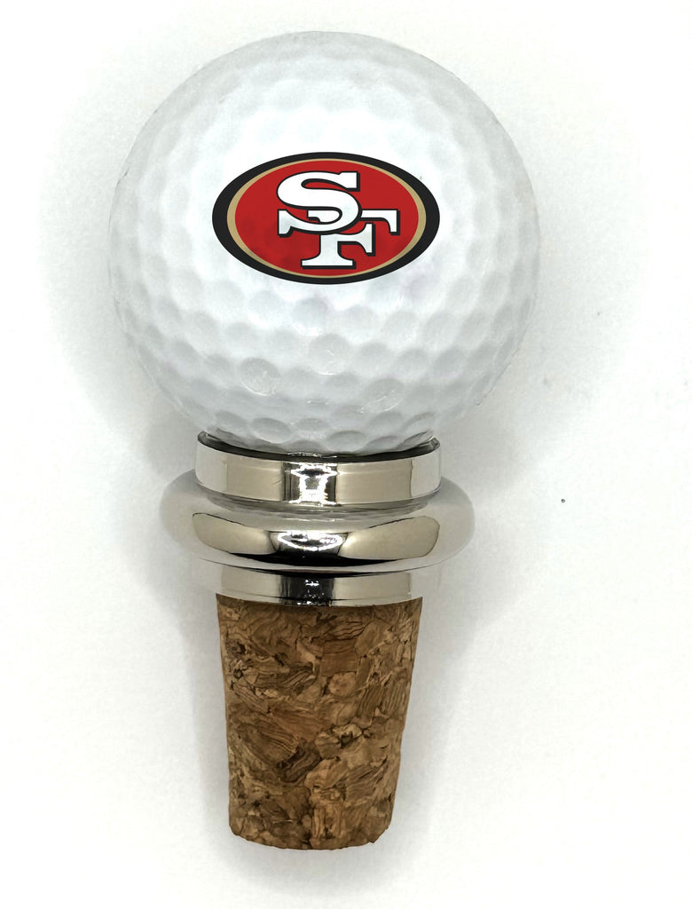 Team Golf SF 49ers Cork Wine Stopper - 