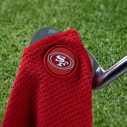Team Golf SF 49ers Magnetic Golf Towel - Team Golf USA