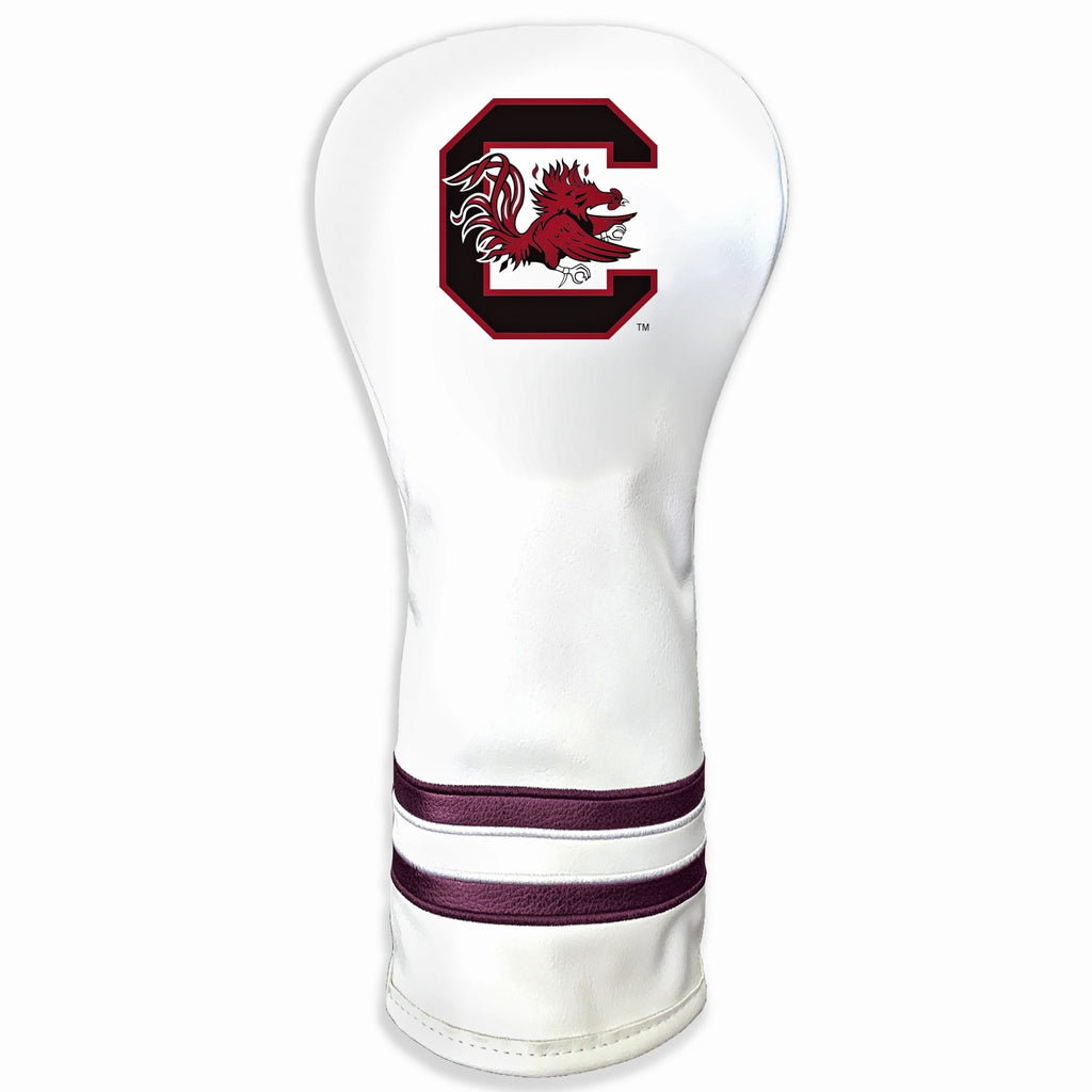 Team Golf South Carolina DR/FW Headcovers - Fairway HC - Printed White