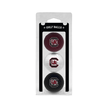 Team Golf South Carolina Golf Balls - 3 Pack - Team