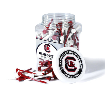 Team Golf South Carolina Golf Tees - 175 Tee Jar - 