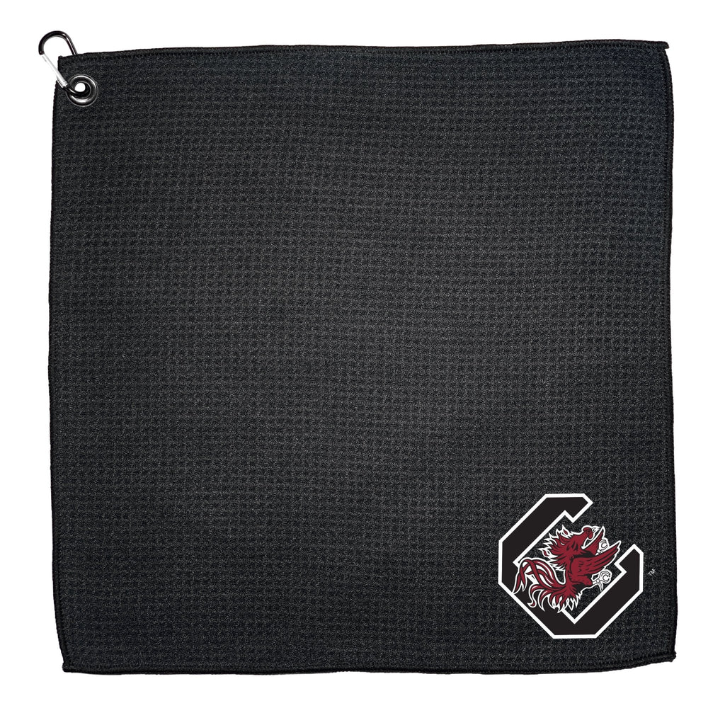 Team Golf South Carolina Golf Towels - Microfiber 15X15 Color - 