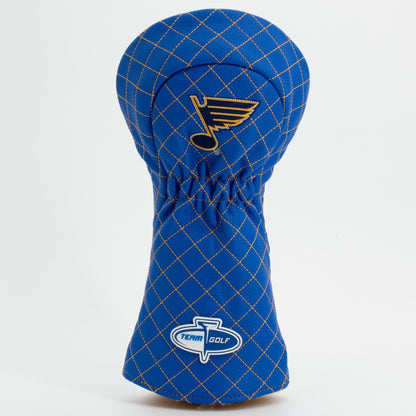 Team Golf St. Louis Blues DR/FW Quilted Headcovers - Team Golf USA