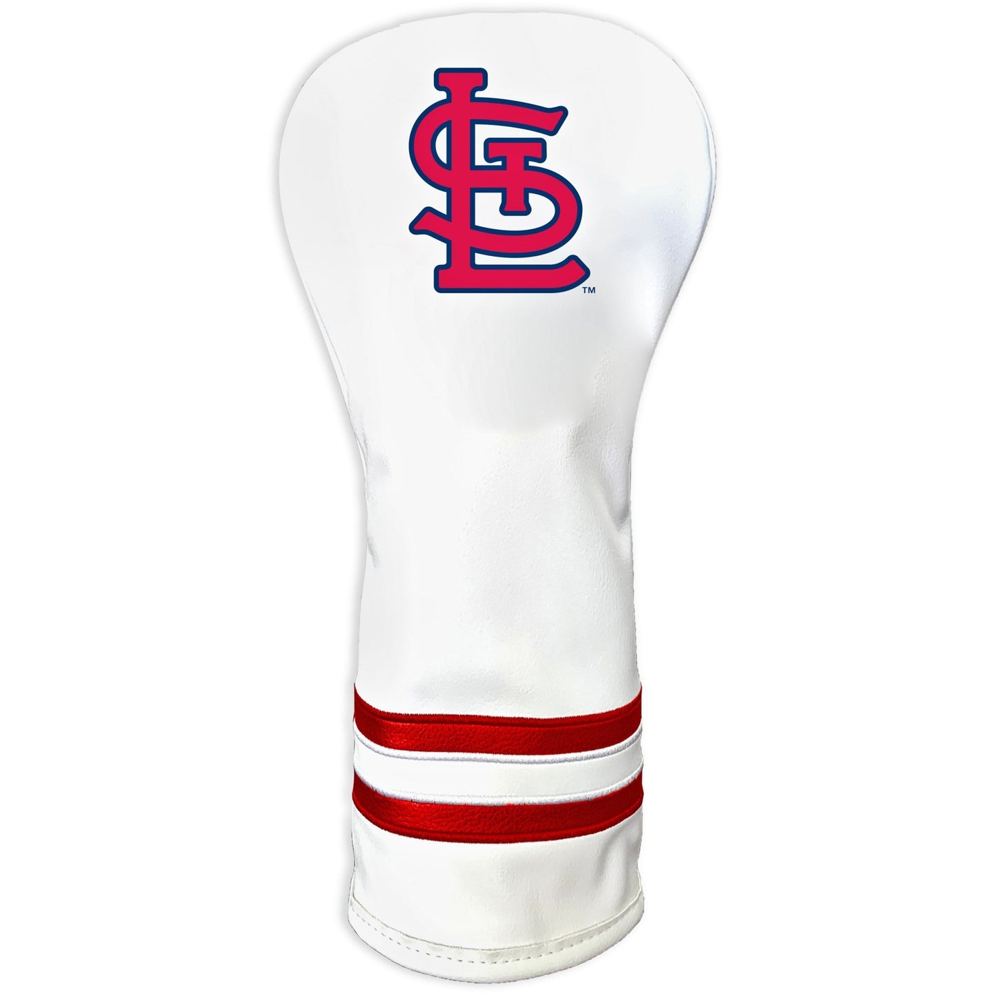 Team Golf St Louis Cardinals DR/FW Headcovers - Fairway HC - Printed White