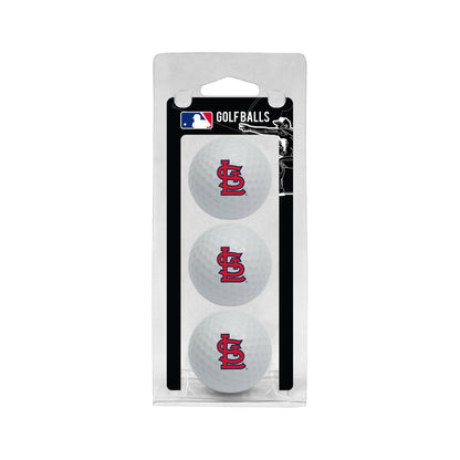 Team Golf St Louis Cardinals Golf Ball - 3 Pack - White