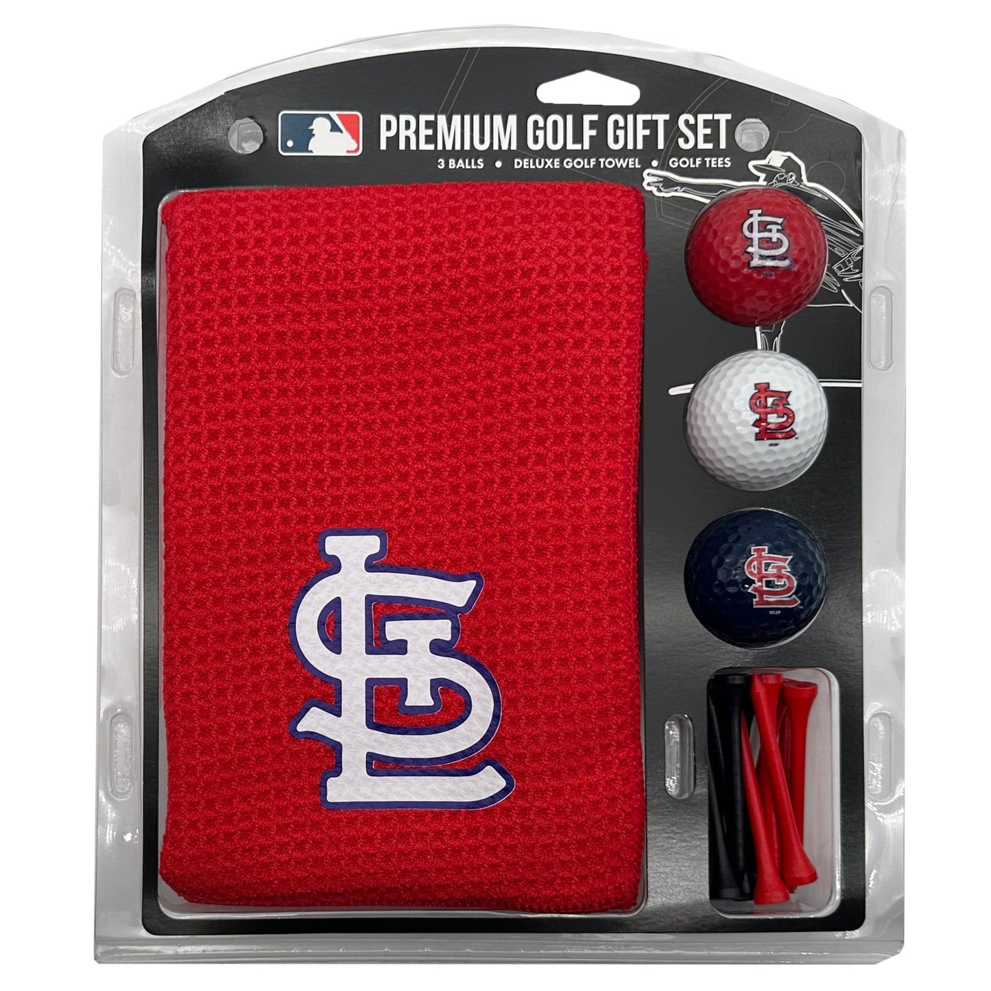 Team Golf St Louis Cardinals Golf Gift Sets - Microfiber Towel Gift Set - Color - 