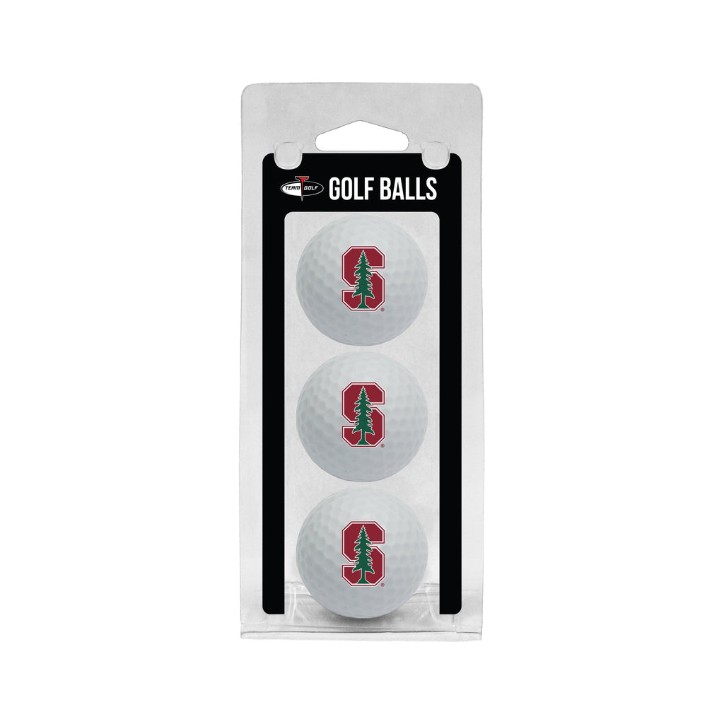 Team Golf Stanford Golf Balls - 3 Pack - White