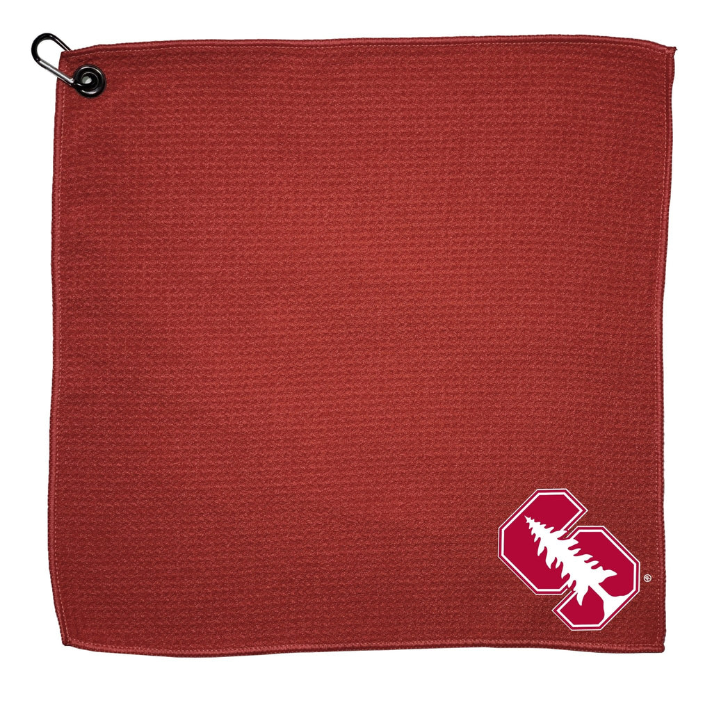 Team Golf Stanford Golf Towels - Microfiber 15X15 Color - 