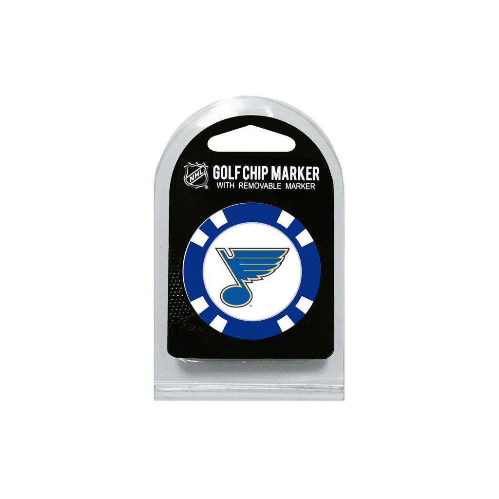 Team Golf STL Blues Ball Markers - Collectable Chip - 