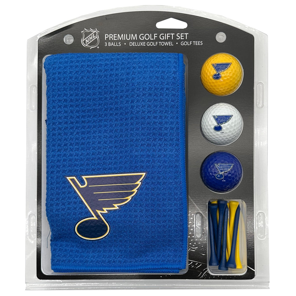 Team Golf STL Blues Golf Gift Sets - Microfiber Towel Gift Set - Color - 