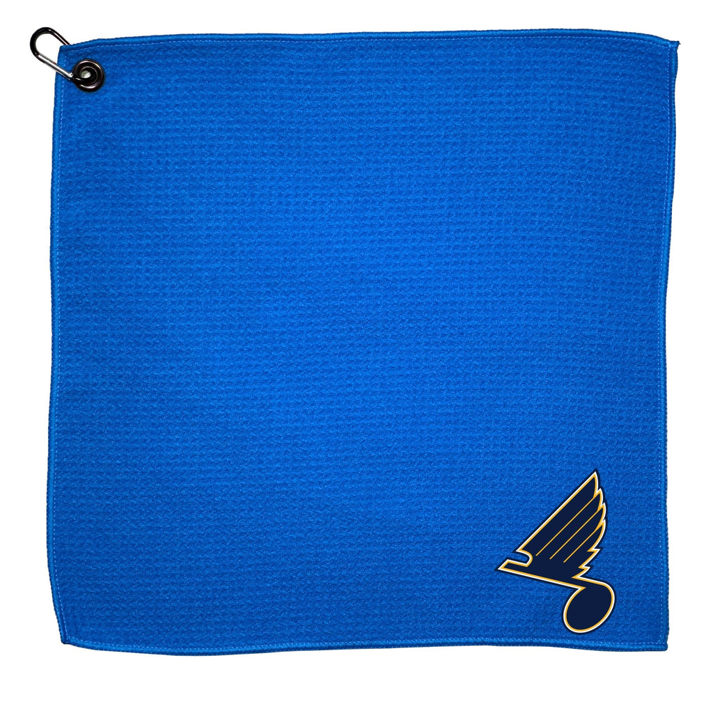 Team Golf STL Blues Towels - Microfiber 15X15 Color - 