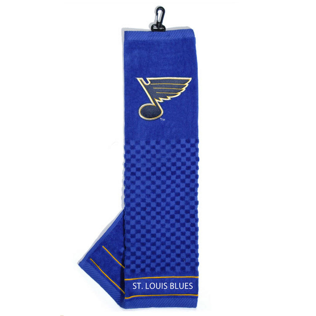 Team Golf STL Blues Towels - Tri - Fold 16x22 - 