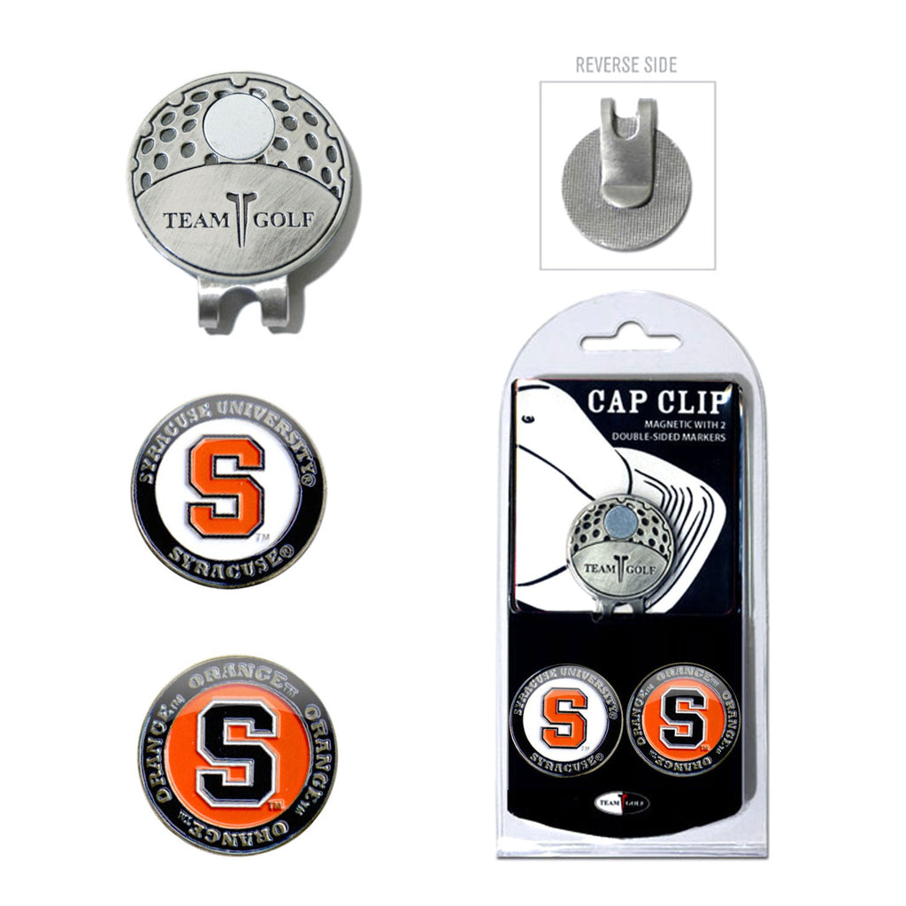 Team Golf Syracuse Ball Markers - Hat Clip - 2 markers - 