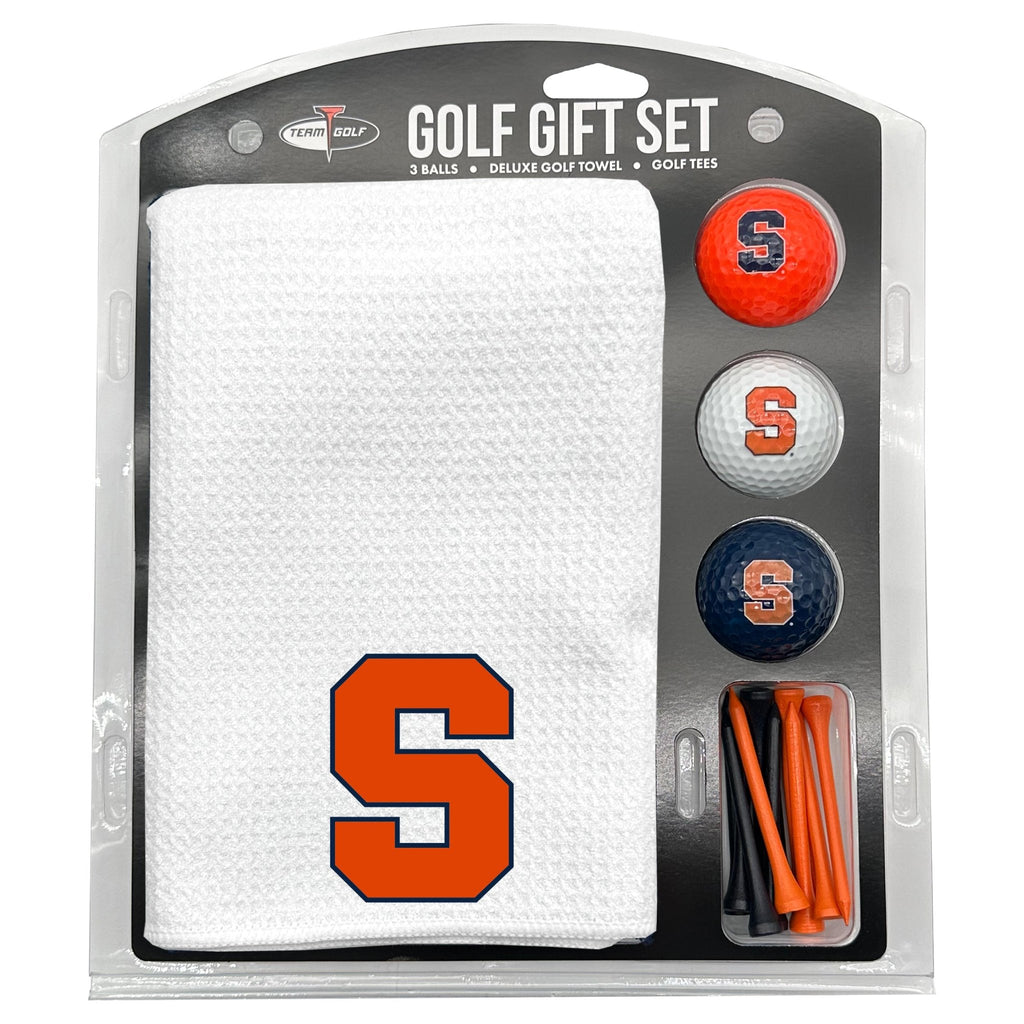 Team Golf Syracuse Golf Gift Sets - Microfiber Towel Gift Set - White - 