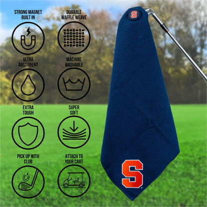 Team Golf Syracuse Magnetic Golf Towel - Team Golf USA