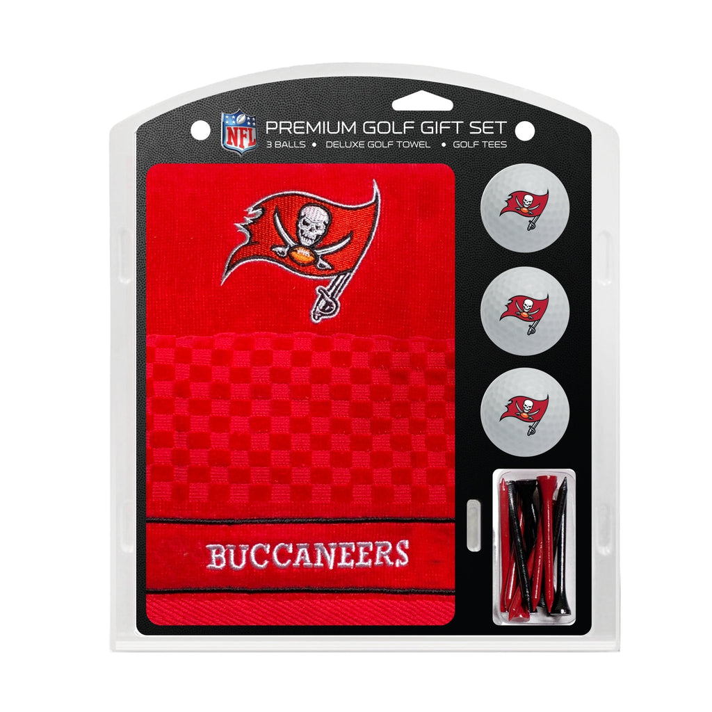 Team Golf Tampa Bay Buccaneers Golf Gift Sets - Embroidered Towel Gift Set -