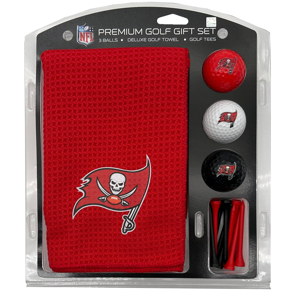 Team Golf Tampa Bay Buccaneers Golf Gift Sets - Microfiber Towel Gift Set-Color -