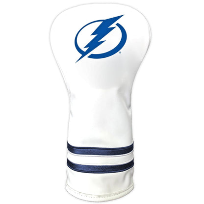 Team Golf Tampa Bay Lightning DR/FW Headcovers - Vintage Driver HC - Printed White