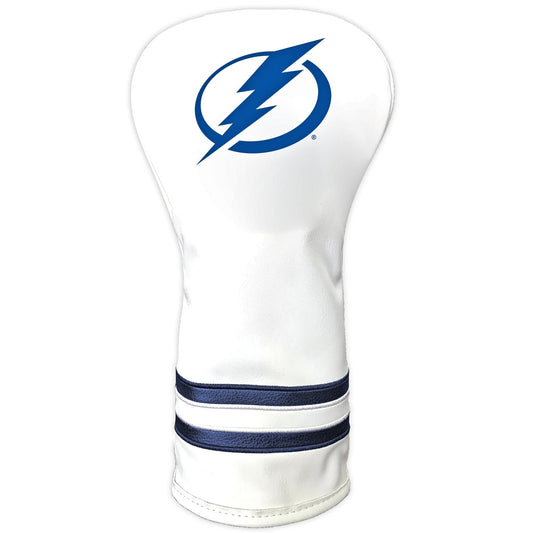 Team Golf Tampa Bay Lightning DR/FW Headcovers - Vintage Driver HC - Printed White