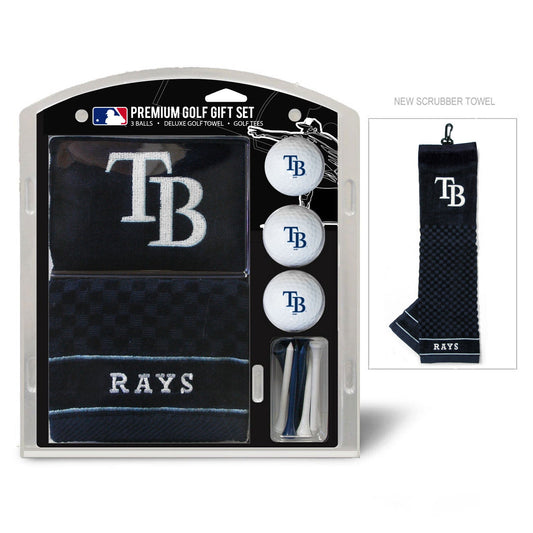 Team Golf Tampa Bay Rays Golf Gift Sets - Embroidered Towel Gift Set - 