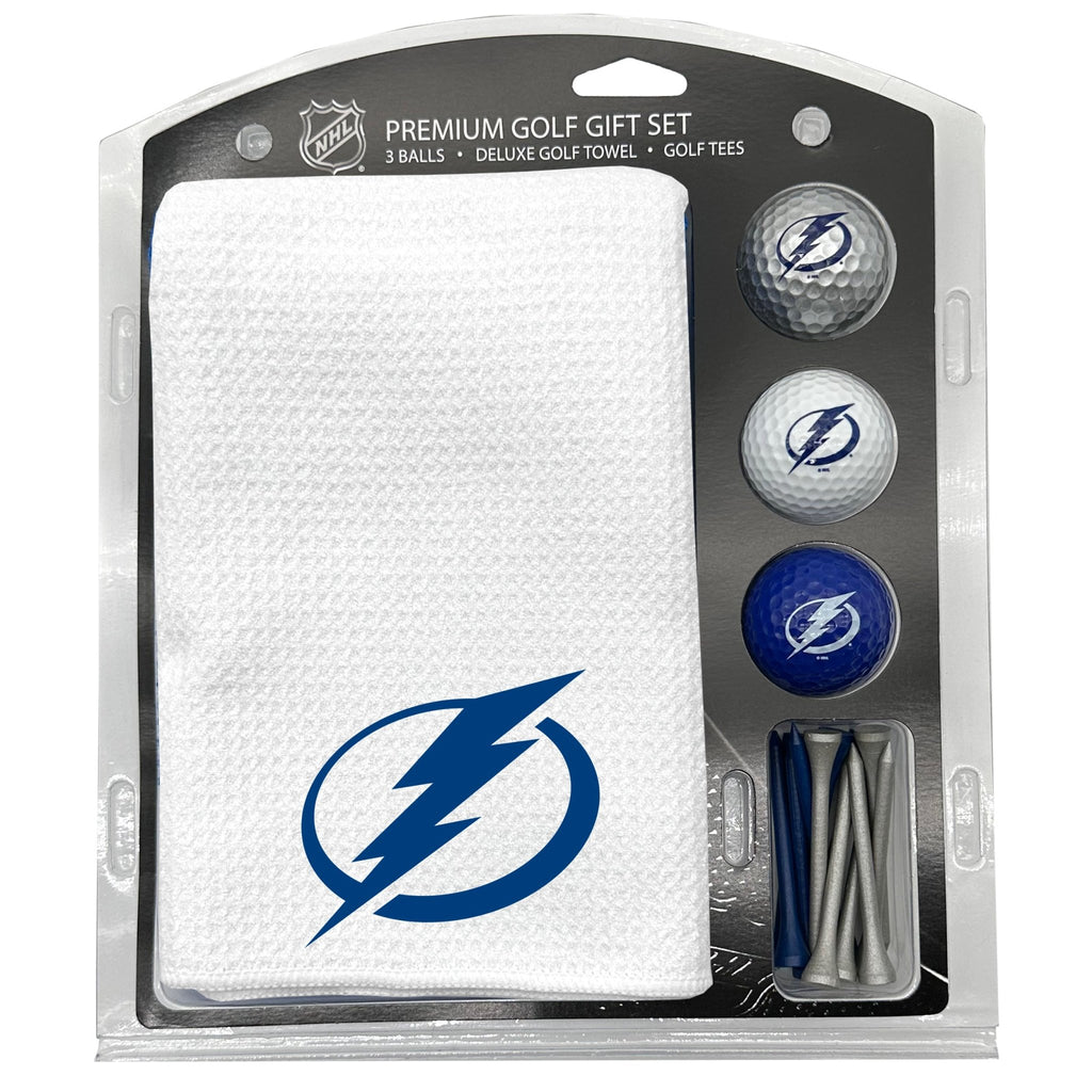 Team Golf TB Lightning Golf Gift Sets - Microfiber Towel Gift Set - White - 