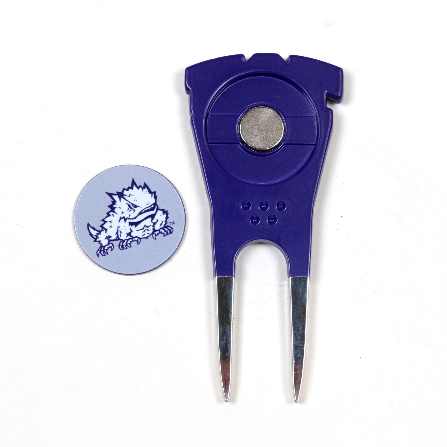 Team Golf TCU Divot Tools - Custom Shaped - 