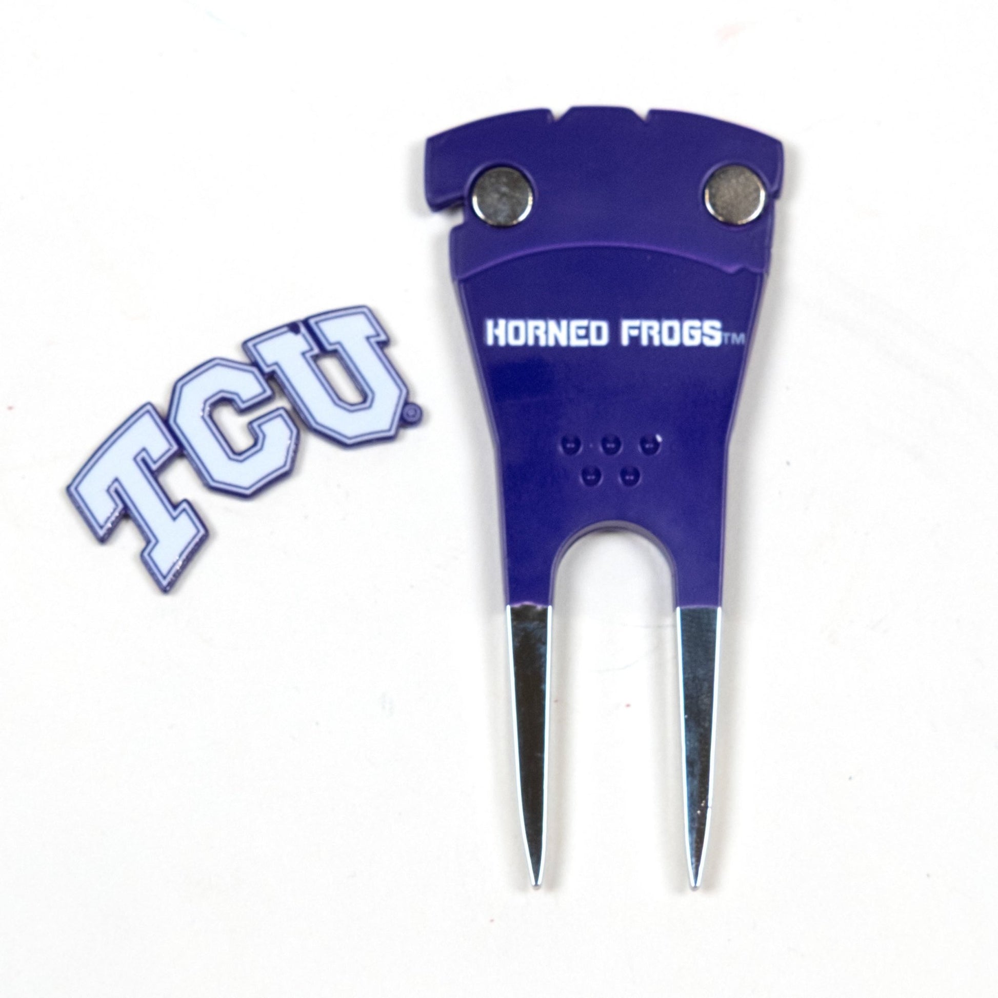Team Golf TCU Divot Tools - Custom Shaped - 